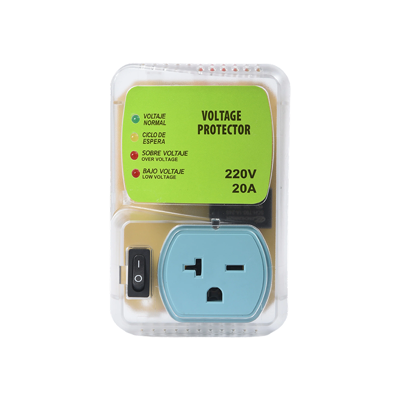 HWTB-V002+CE 220V 15A Protector de voltaje automático ajustable para aire acondicionado