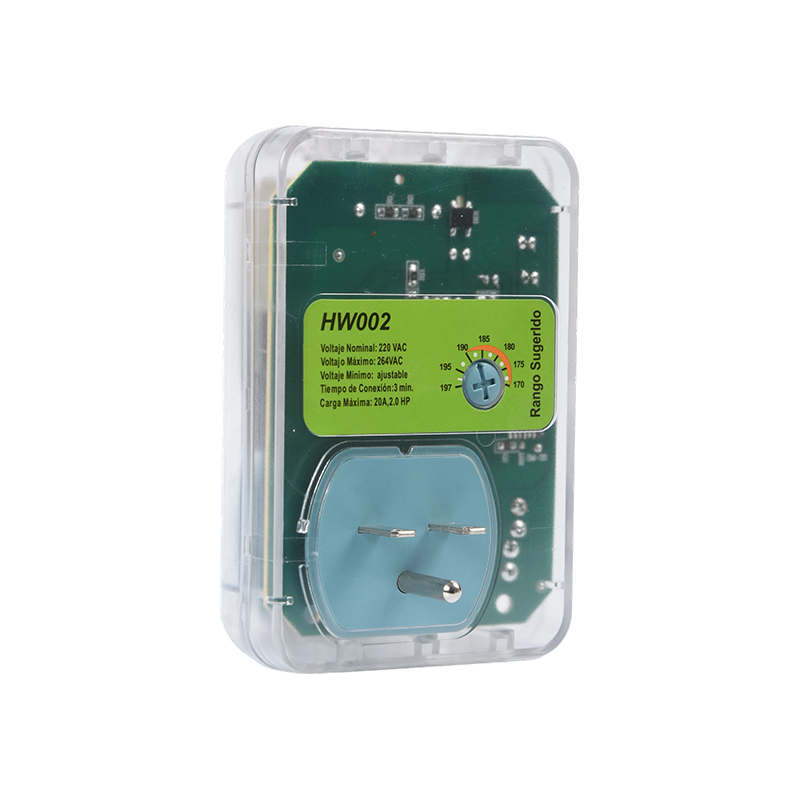 HWTB-V002+CE 220V 15A Protector de voltaje automático ajustable para aire acondicionado