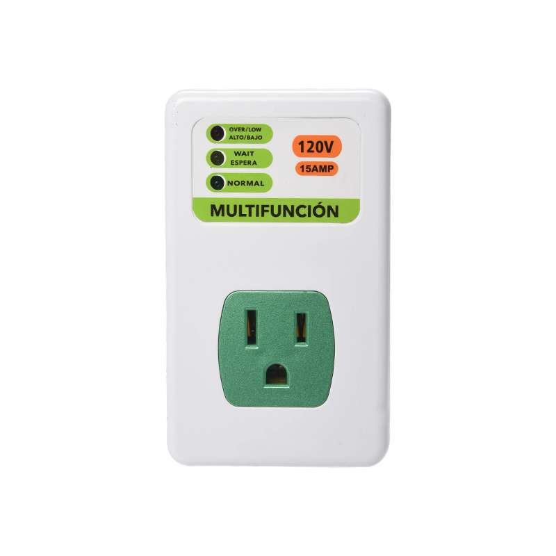 Protector automático contra sobretensiones HWTB-V014-US de 120 V y 15 A