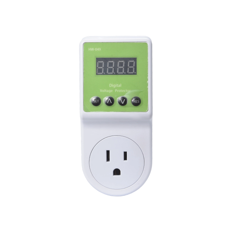 Protector de voltaje ajustable HWTB-V055-US de 110 V y 15 A