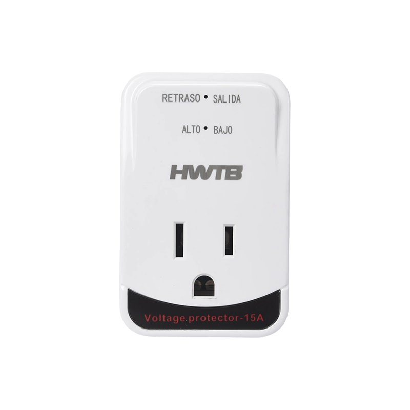 Protector automático contra sobretensiones HWTB-V025-US de 110 V y 15 A