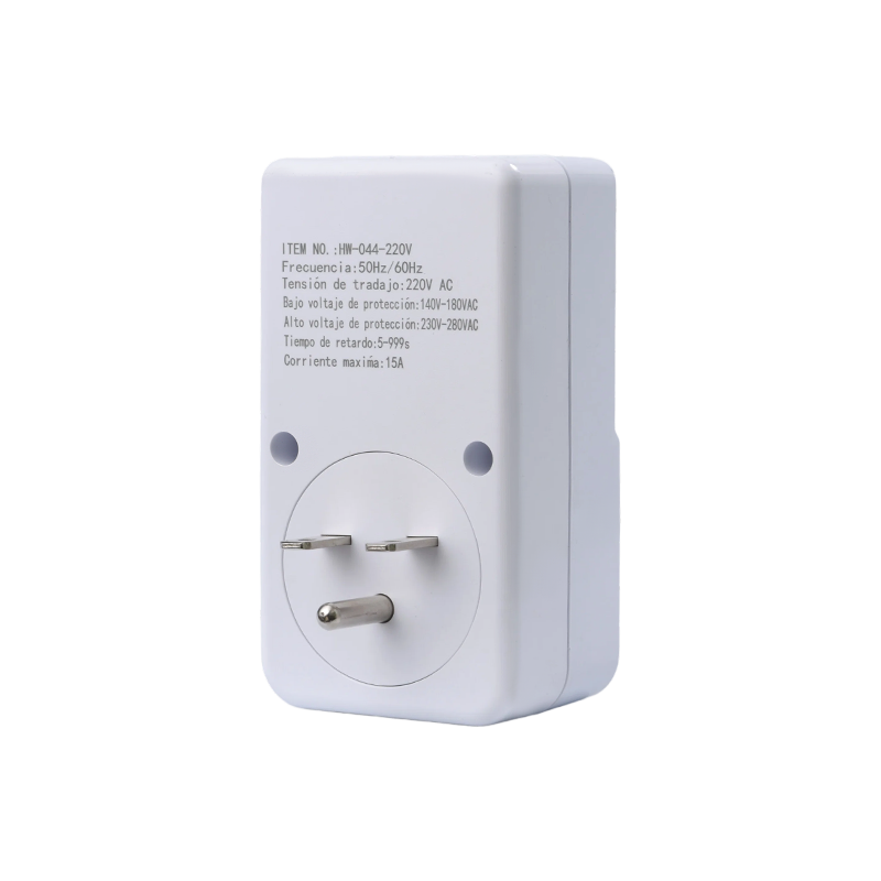 Protector de voltaje ajustable HWTB-V044-US de 230 V y 15 A