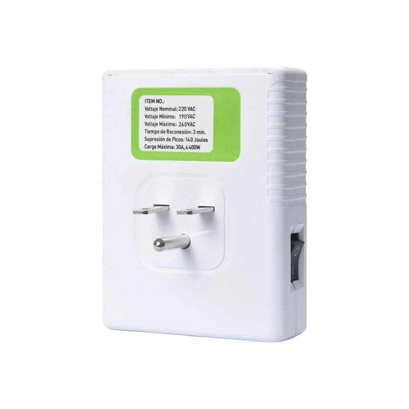 Protector automático contra sobretensiones HWTB-V028-CE de 230 V y 15 A