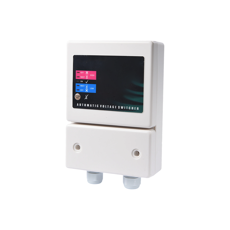 HWTB-V042-CE Protector de Voltaje Ajustable Tipo EE. UU. 230V 30A para Aire Acondicionado